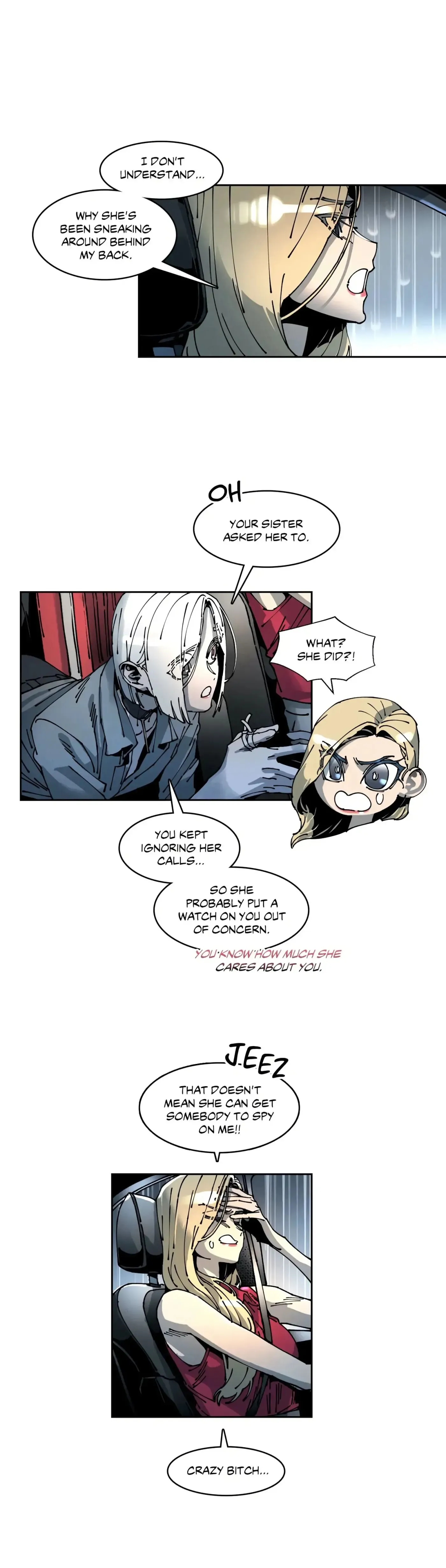 Read White Angels Get No Rest chapter 58 image 2 on Lezhin