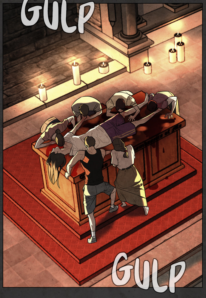 Read Unholy Blood chapter 34 image 29 on Lezhin