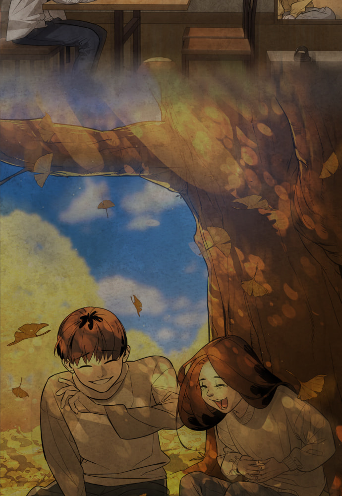 Read Unholy Blood chapter 56 image 156 on Lezhin
