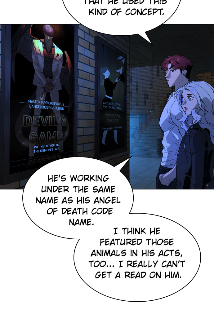 Read Unholy Blood chapter 67 image 100 on Lezhin