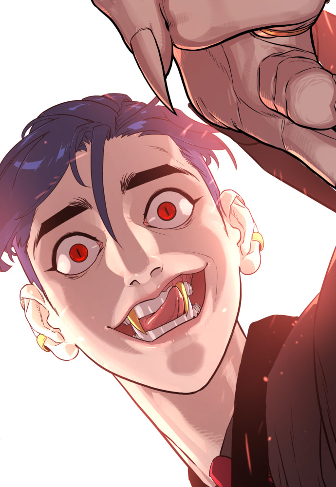 Read Unholy Blood chapter 7 image 39 on Lezhin