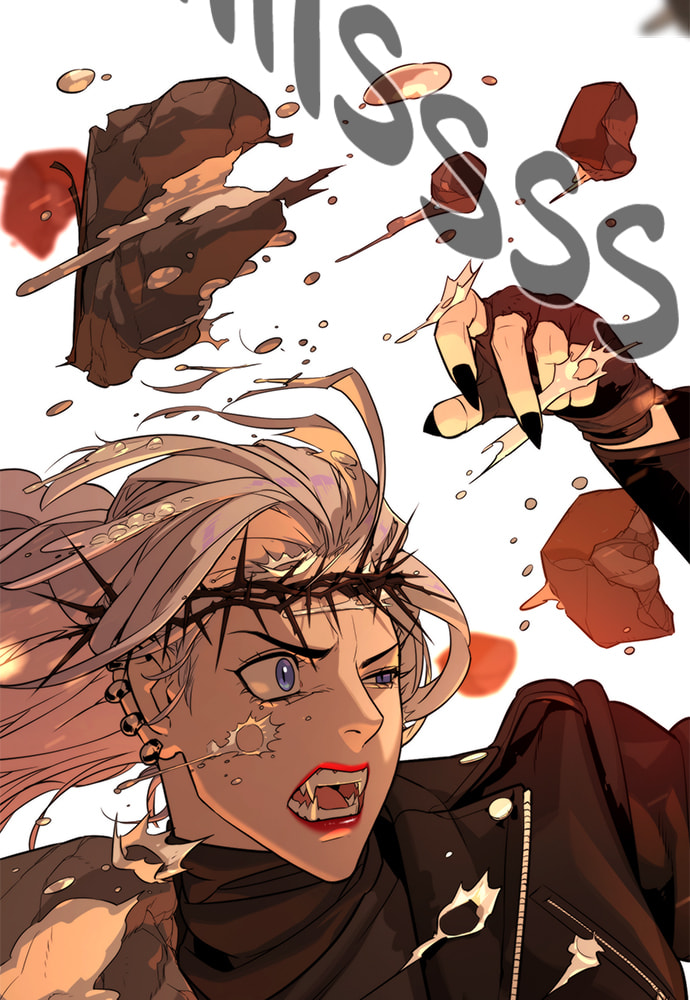 Read Unholy Blood chapter 81 image 24 on Lezhin