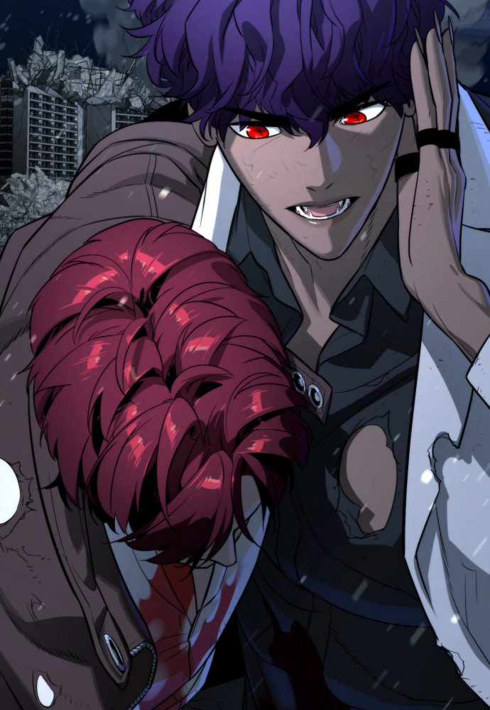 Read Unholy Blood chapter 85 image 53 on Lezhin