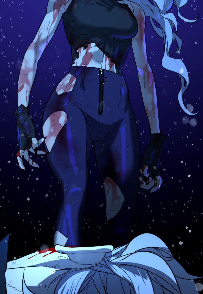 Read Unholy Blood chapter 90 image 129 on Lezhin