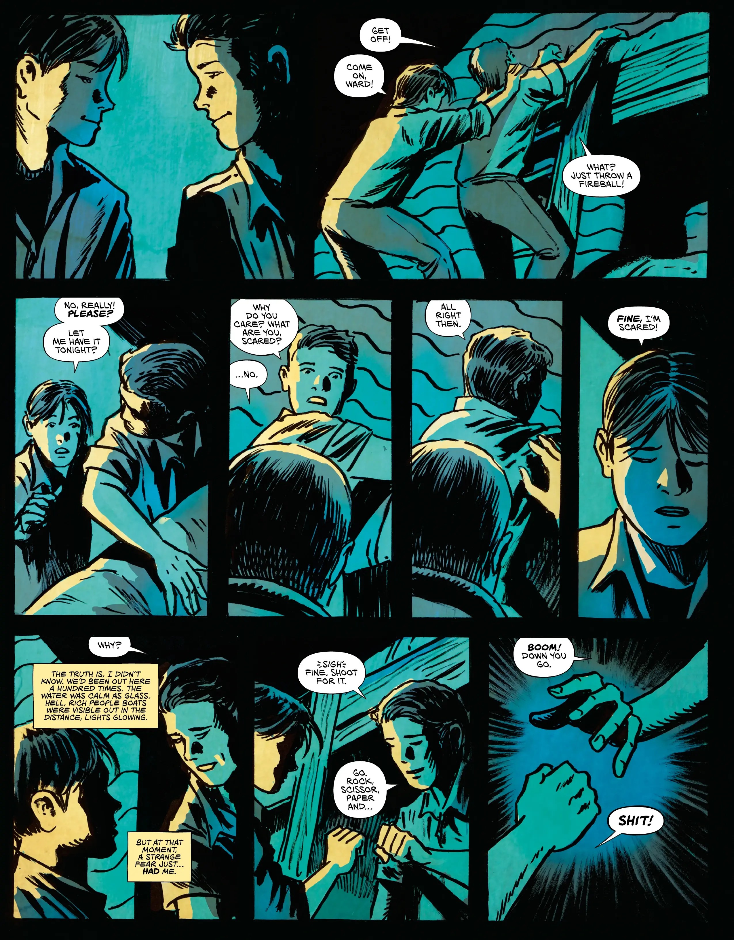 Read White Boat chapter 1 image 12 on Lezhin