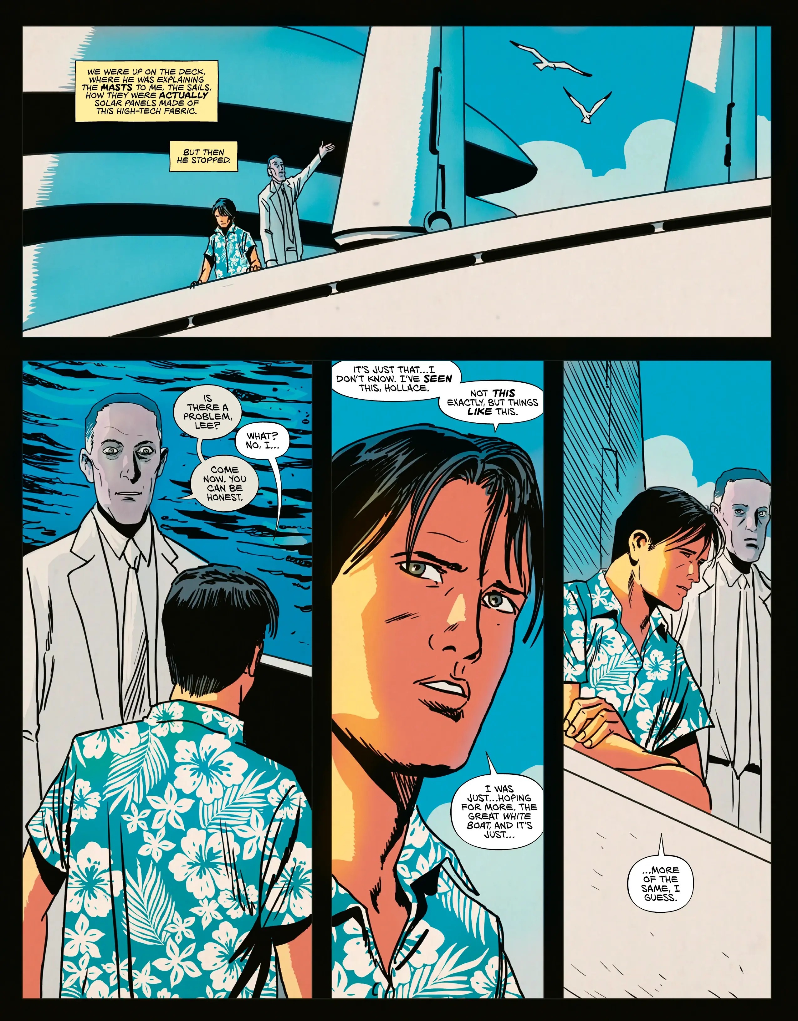 Read White Boat chapter 1 image 32 on Lezhin