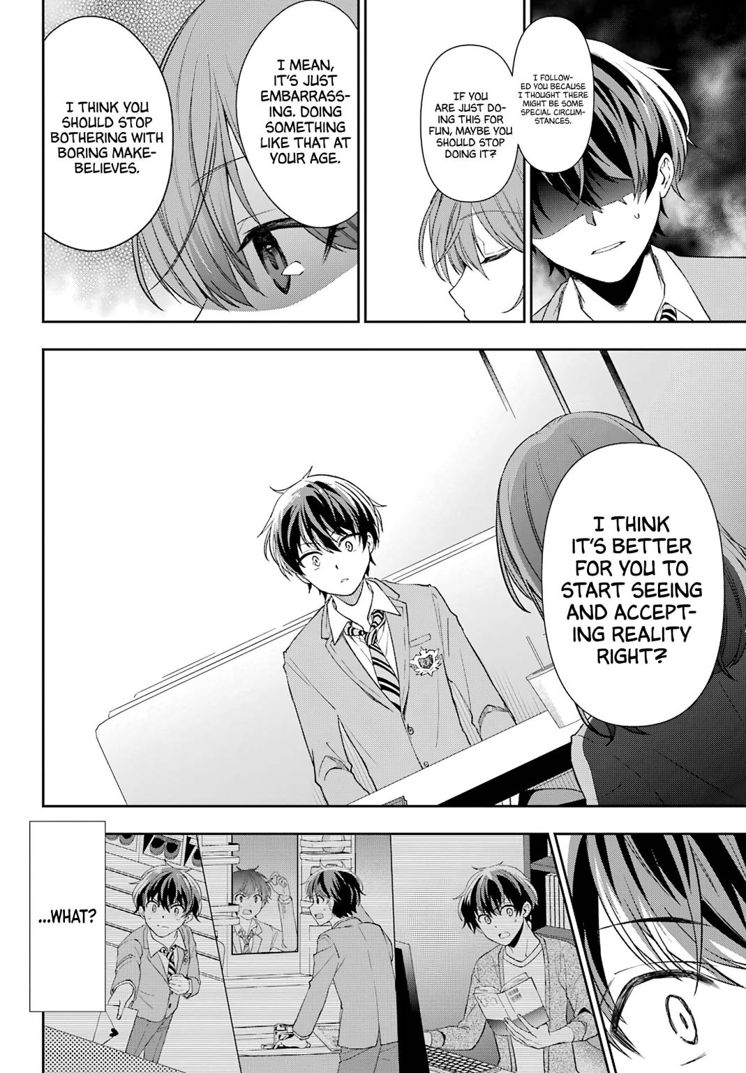 Who Decided That I Can’t Do Romantic Comedy in Reality? Chapter 1 page 21 - 
