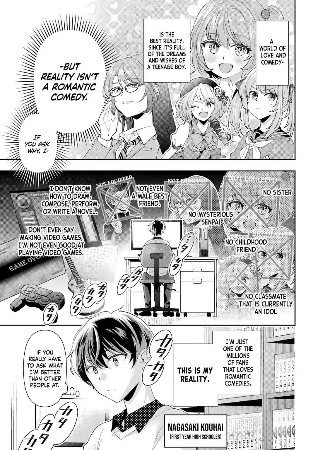 Who Decided That I Can’t Do Romantic Comedy in Reality? Chapter 1 page 4 - 
