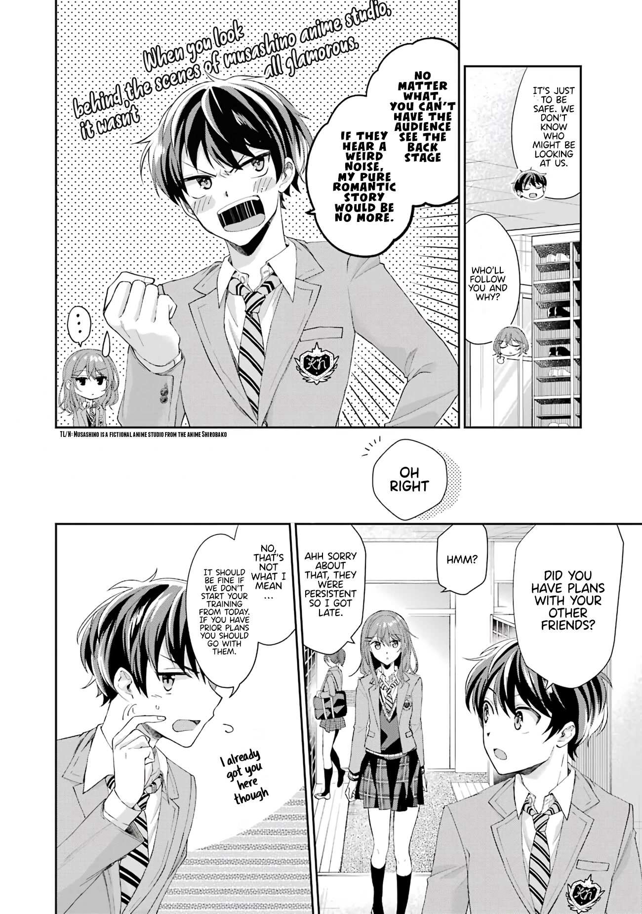 Who Decided That I Can’t Do Romantic Comedy in Reality? Chapter 4 page 8 - 