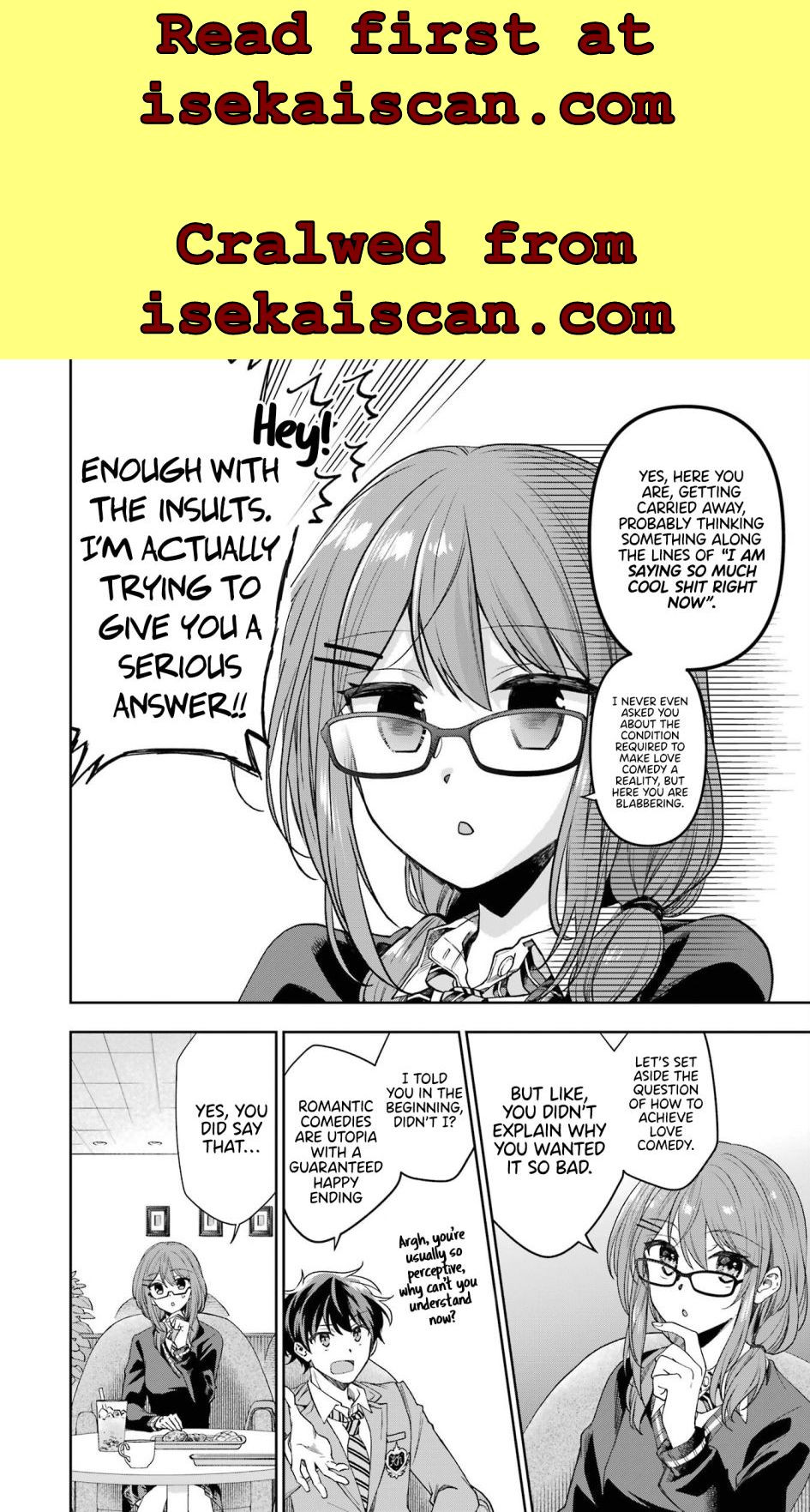 Who Decided That I Can’t Do Romantic Comedy in Reality? Chapter 5 page 21 - 