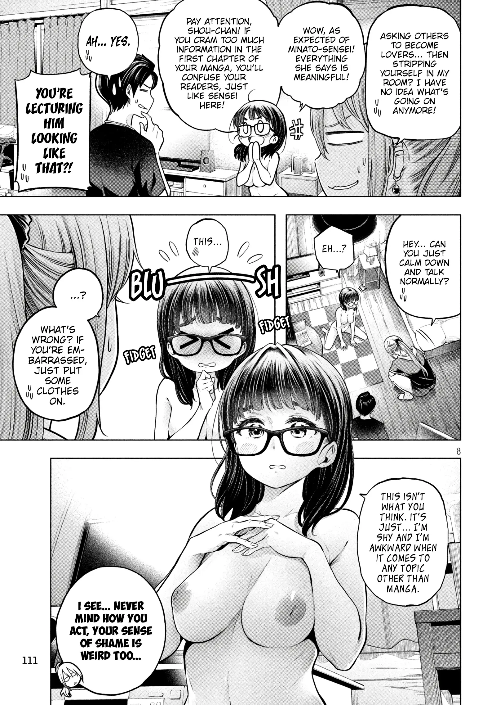 Read Why Are You Here Sensei!? chapter 111 image 9 on Lezhin