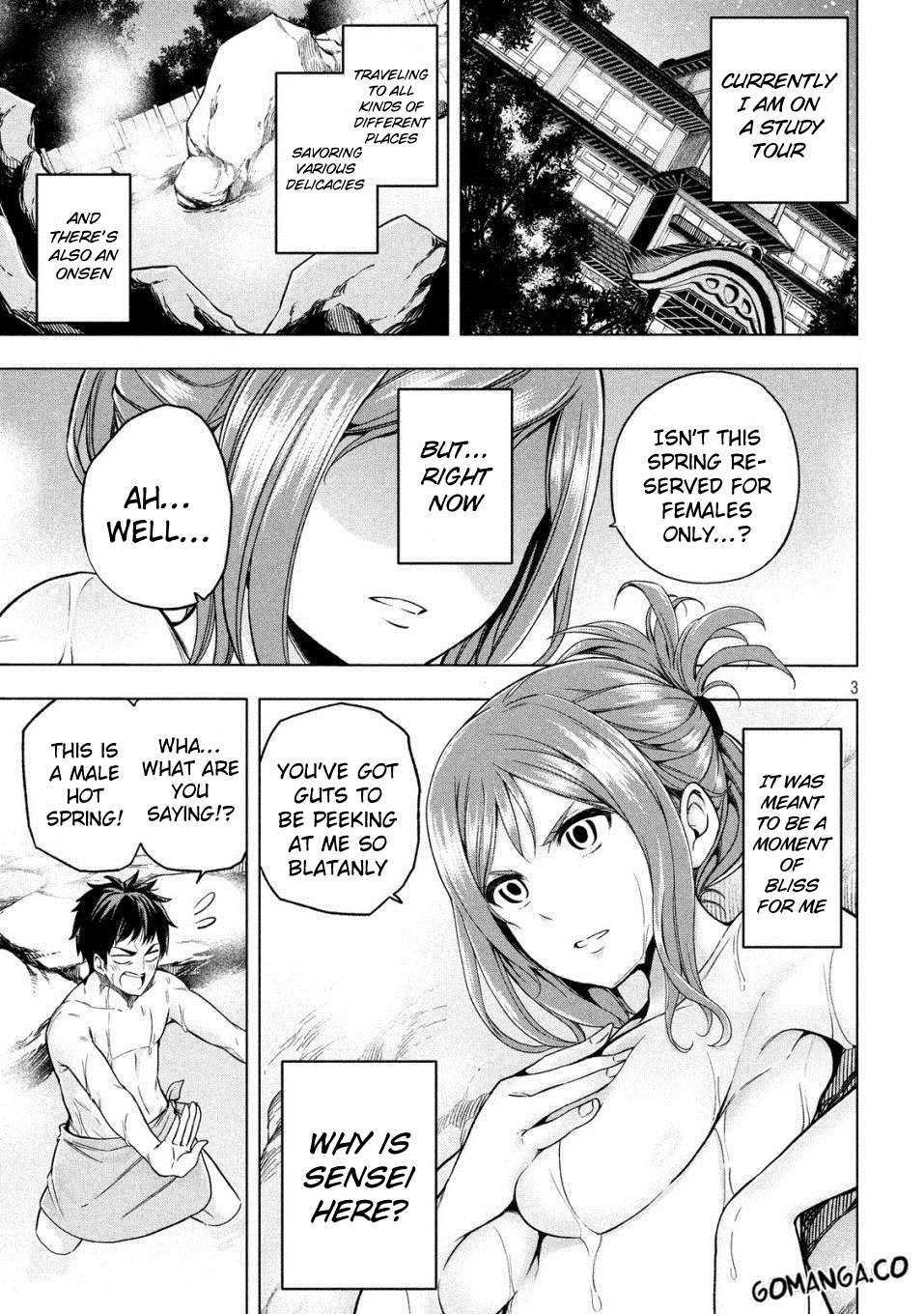 Read Why Are You Here Sensei!? chapter 3 image 4 on Lezhin