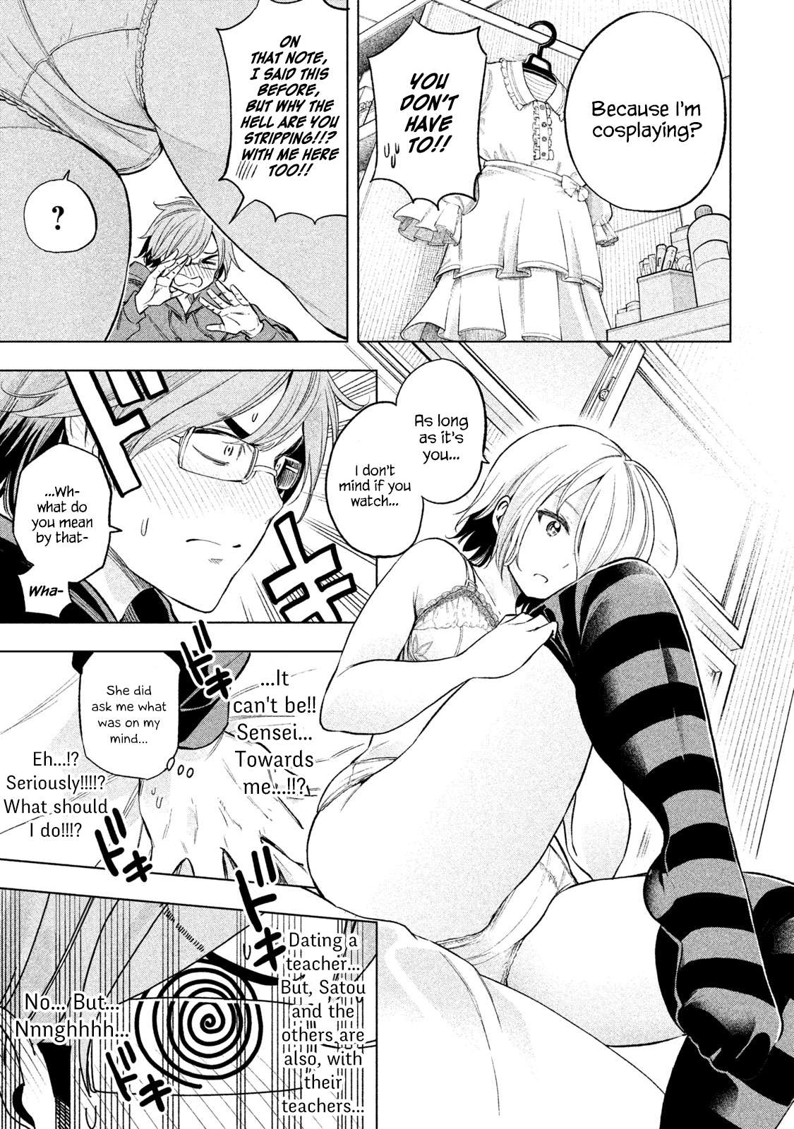 Read Why Are You Here Sensei!? chapter 32 image 6 on Lezhin