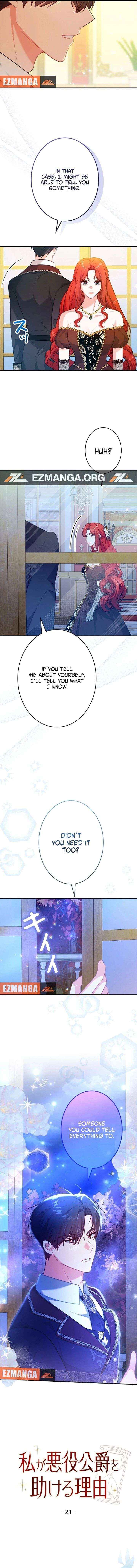 Read Why She Helps the Villain chapter 21 image 8 on Lezhin