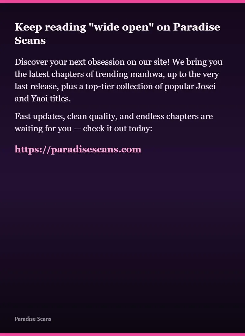Read Wide Open chapter 32 image 8 on Lezhin