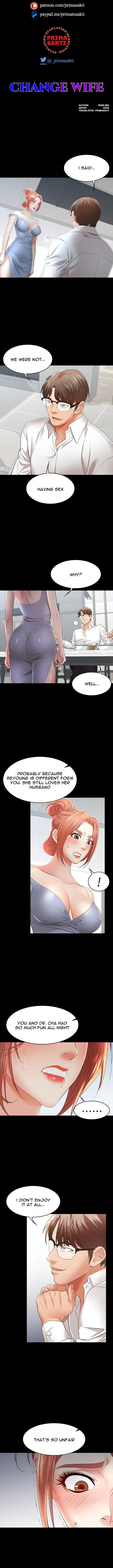 Read Wife Exchange chapter 11 image 1 on Lezhin