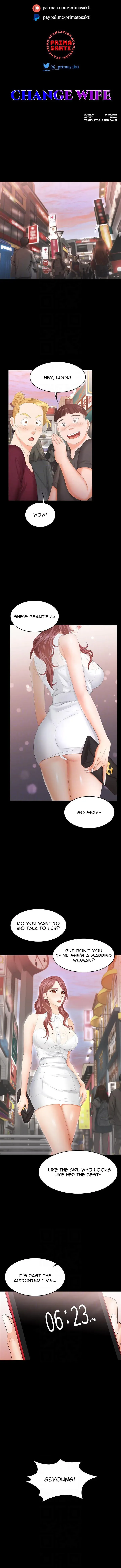 Read Wife Exchange chapter 19 image 1 on Lezhin