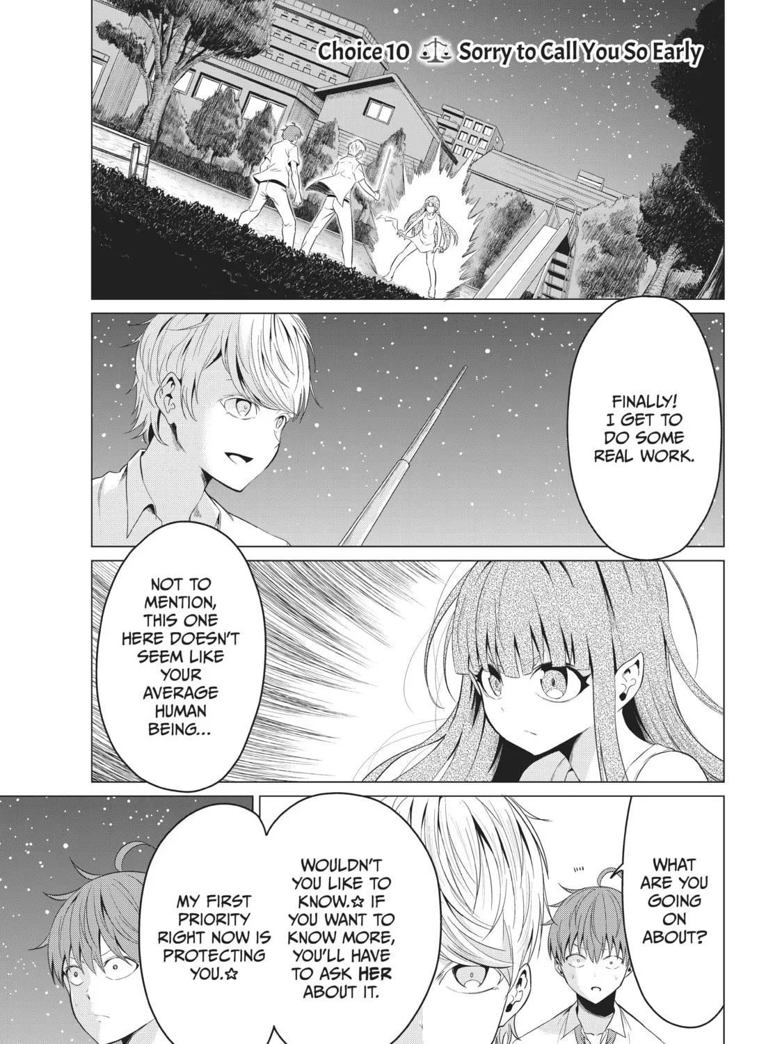 Read Will It Be the World or Her? chapter 10.1 image 0 on Lezhin