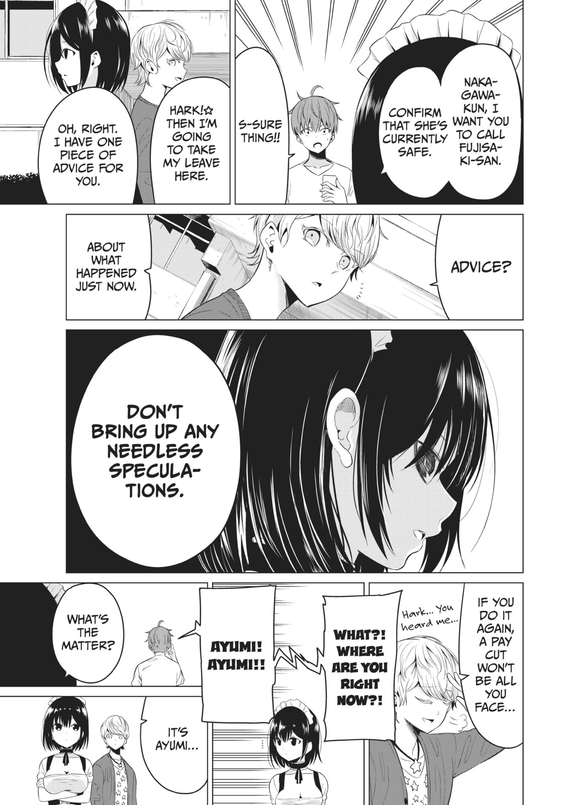 Read Will It Be the World or Her? chapter 11 image 18 on Lezhin