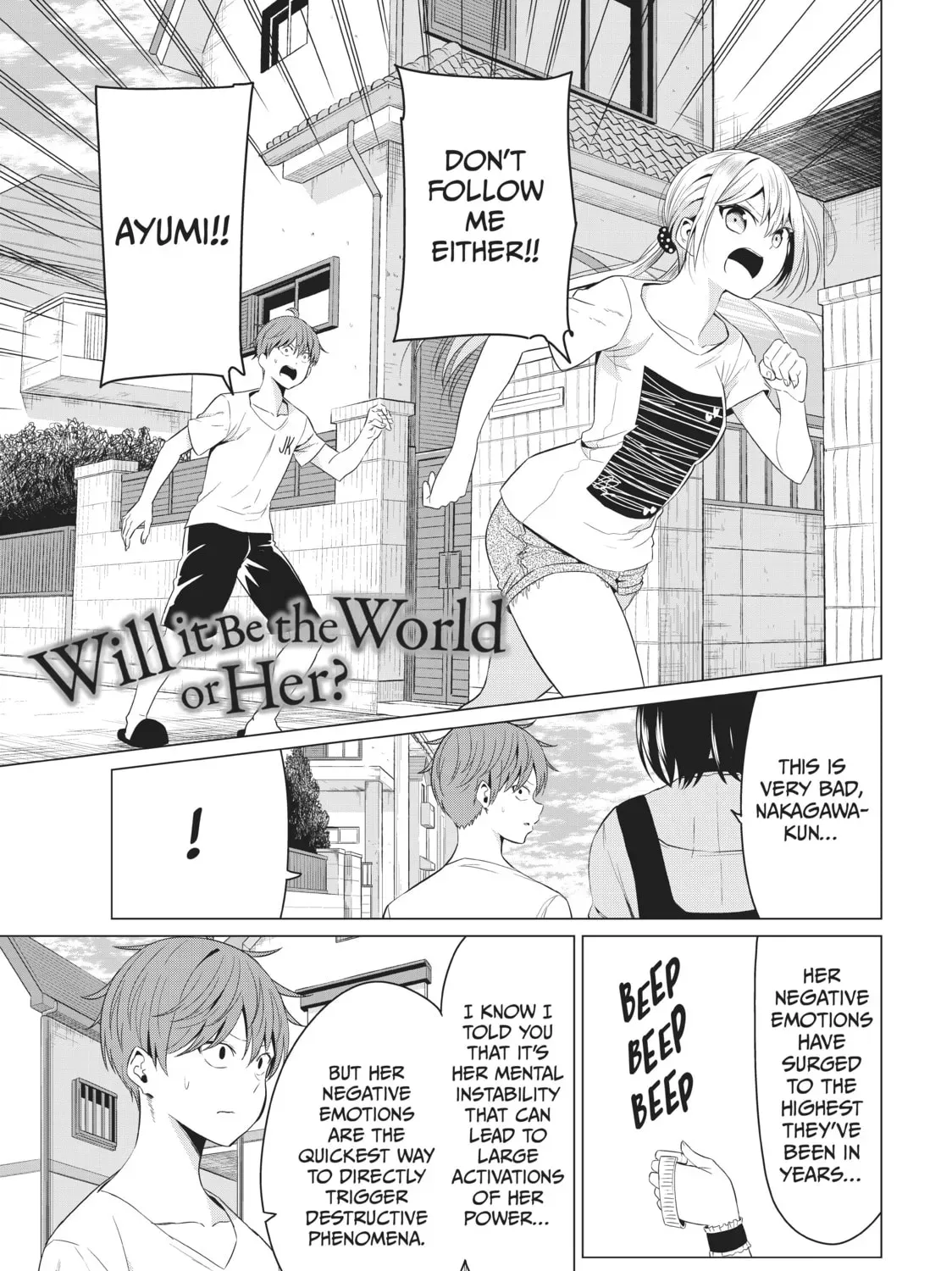 Read Will It Be the World or Her? chapter 12.1 image 0 on Lezhin