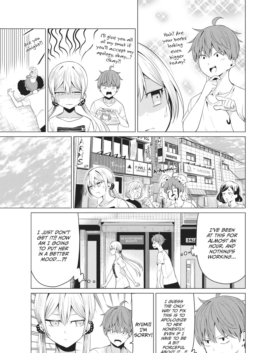 Read Will It Be the World or Her? chapter 12.1 image 20 on Lezhin