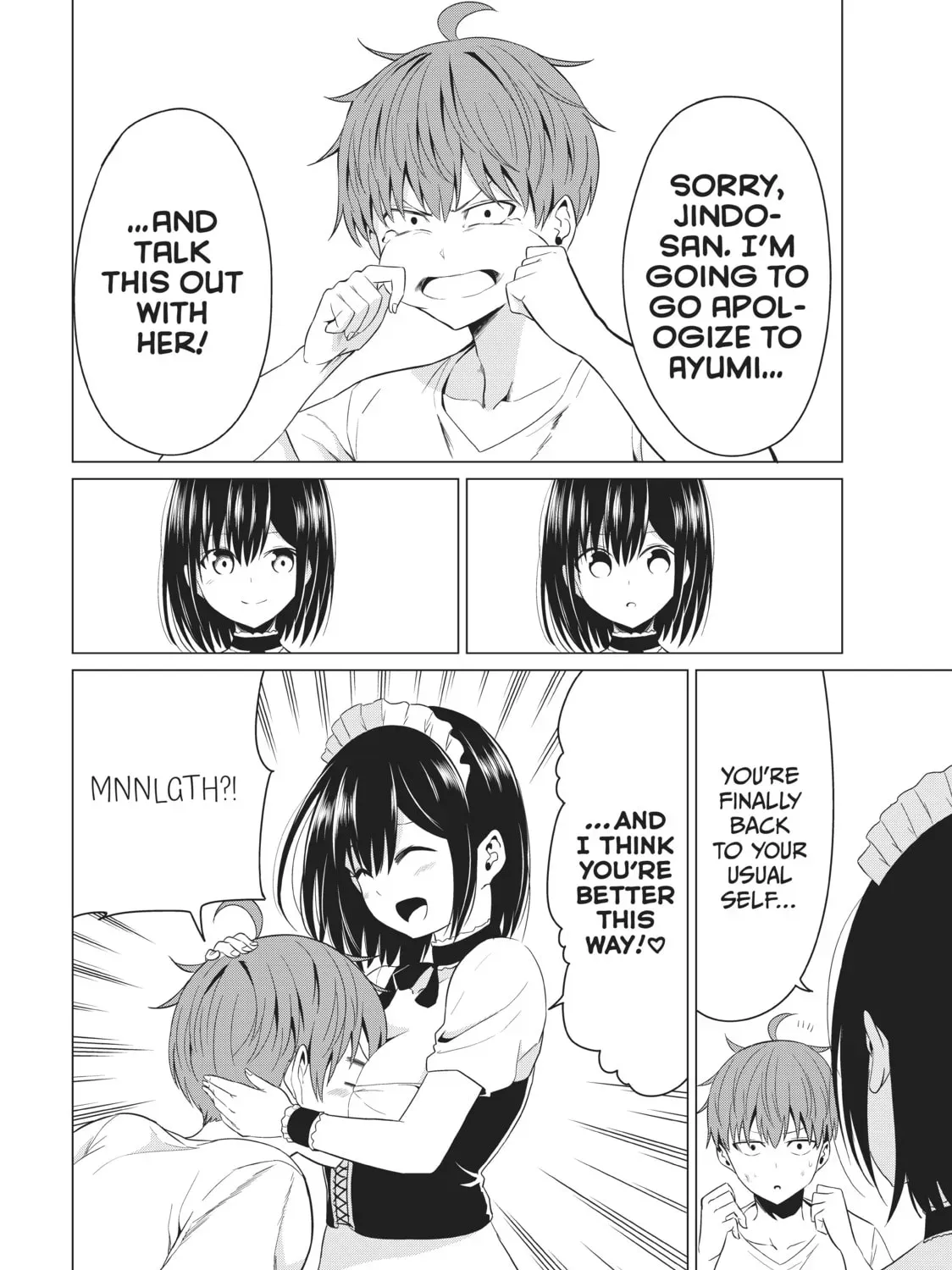 Read Will It Be the World or Her? chapter 12.1 image 6 on Lezhin