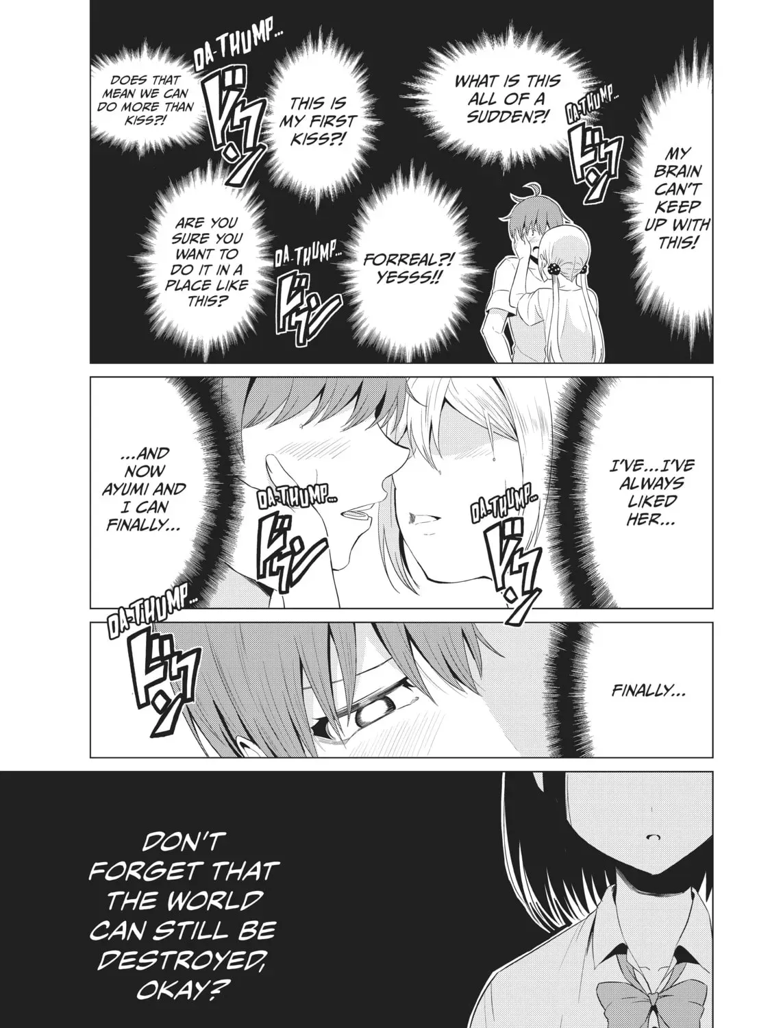 Read Will It Be the World or Her? chapter 13.1 image 8 on Lezhin