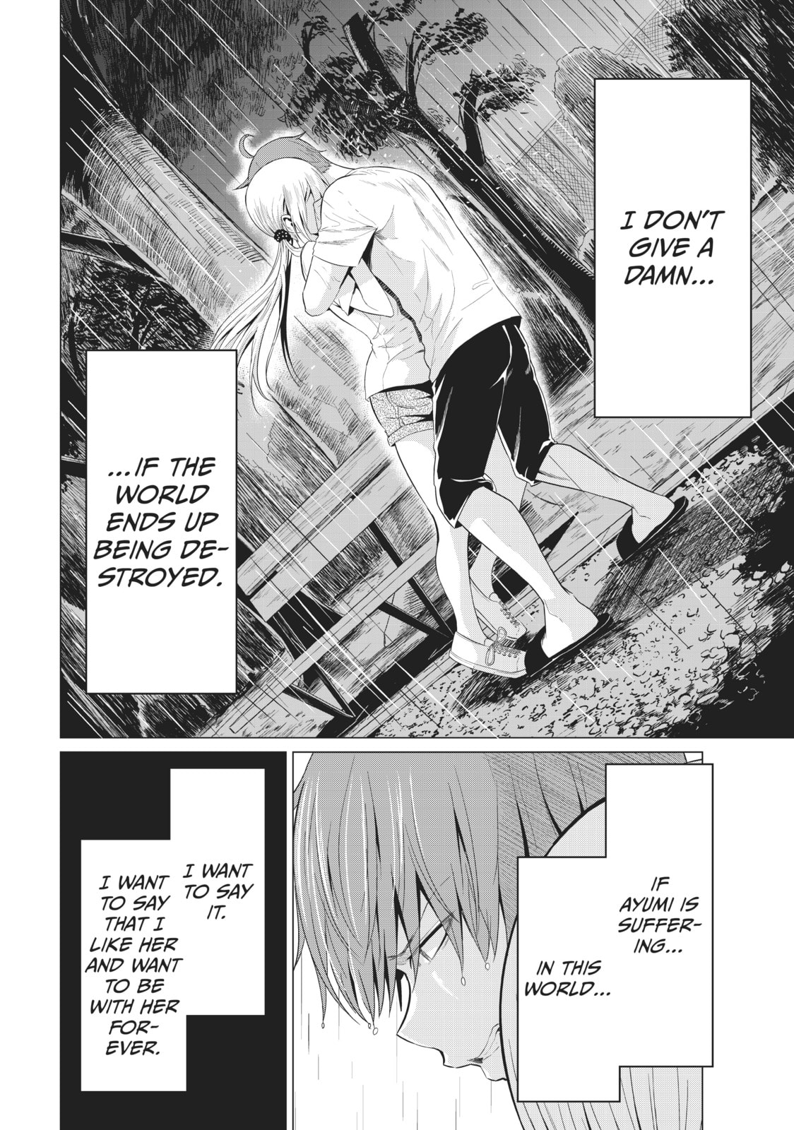 Read Will It Be the World or Her? chapter 13 image 19 on Lezhin