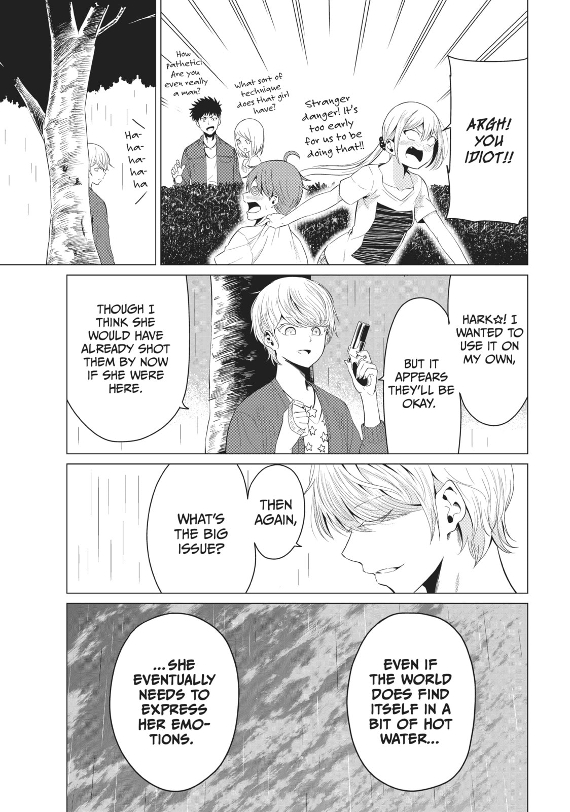 Read Will It Be the World or Her? chapter 13 image 6 on Lezhin