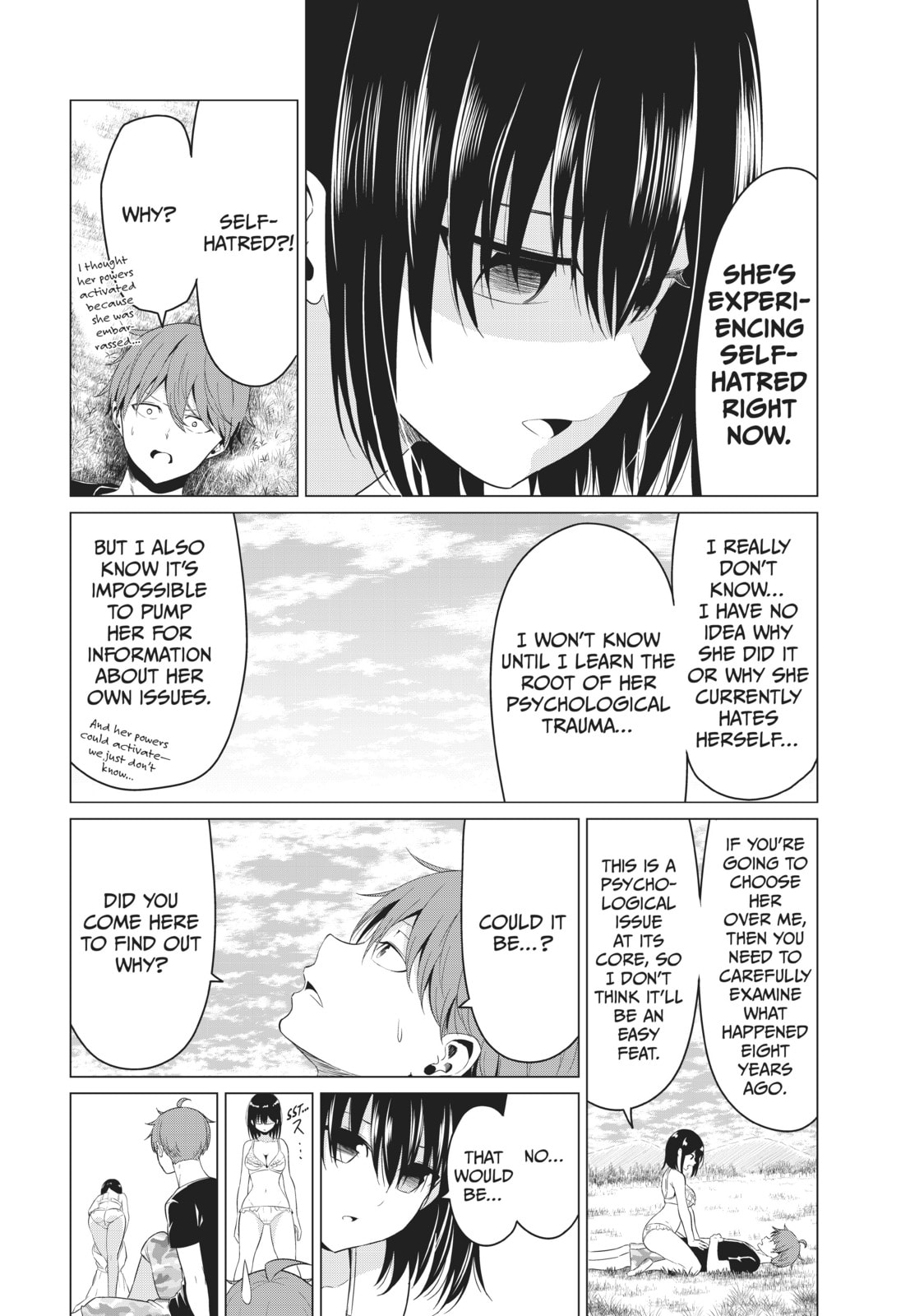 Read Will It Be the World or Her? chapter 14 image 27 on Lezhin