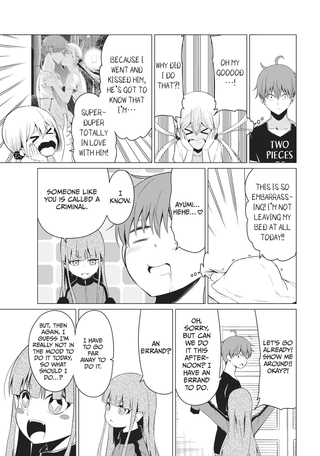 Read Will It Be the World or Her? chapter 14 image 8 on Lezhin