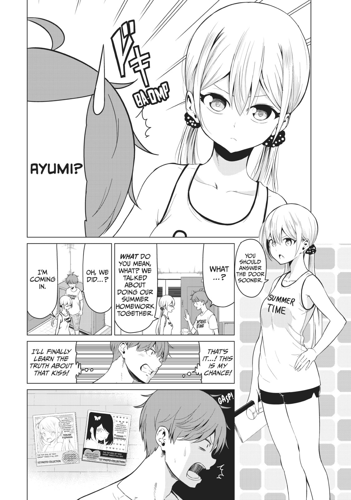 Read Will It Be the World or Her? chapter 16 image 1 on Lezhin