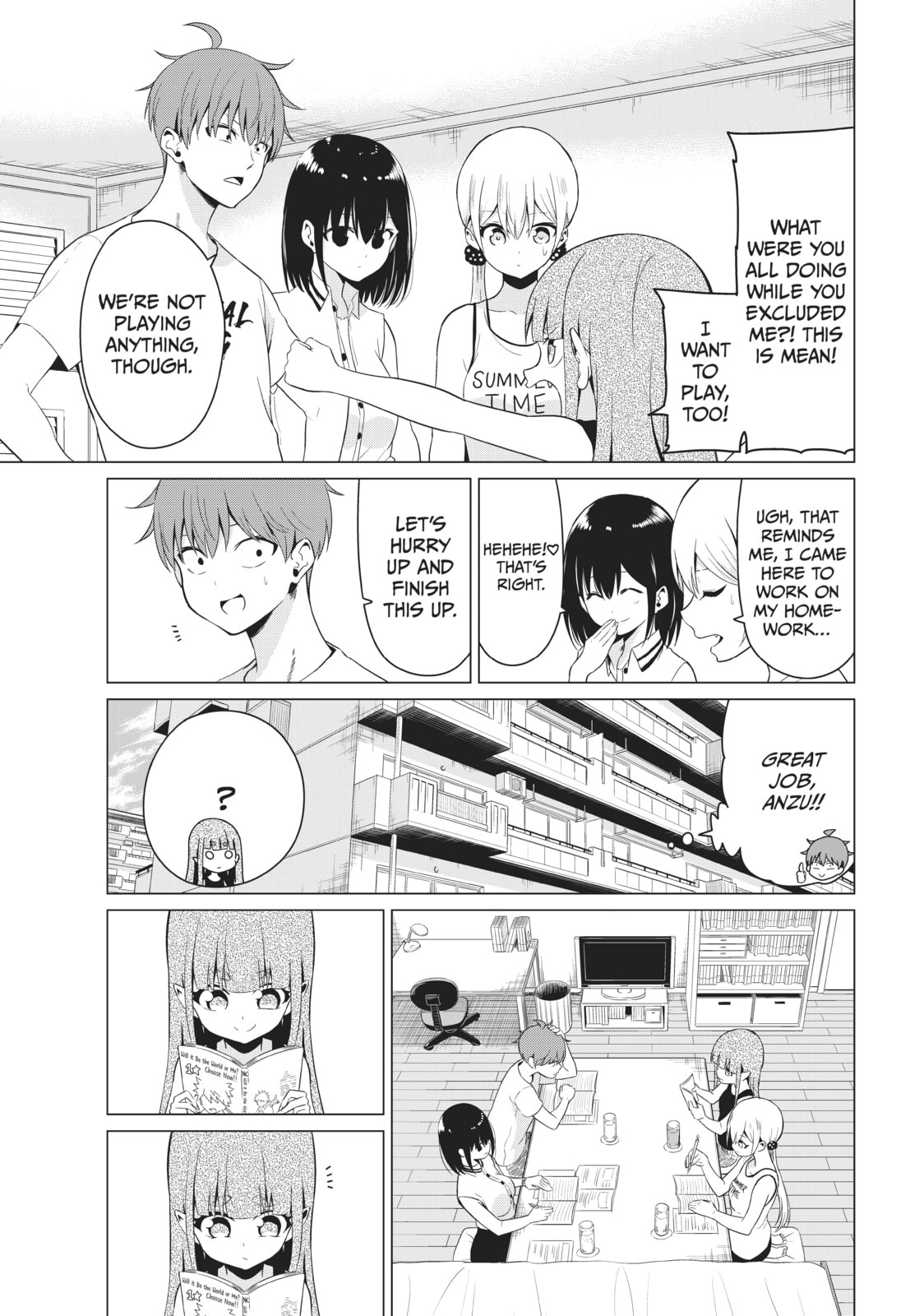 Read Will It Be the World or Her? chapter 16 image 18 on Lezhin