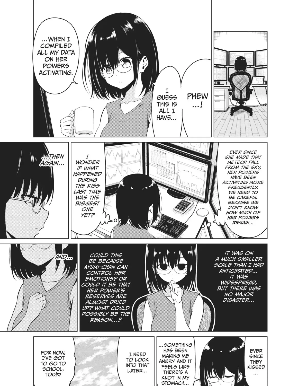 Read Will It Be the World or Her? chapter 17.1 image 8 on Lezhin