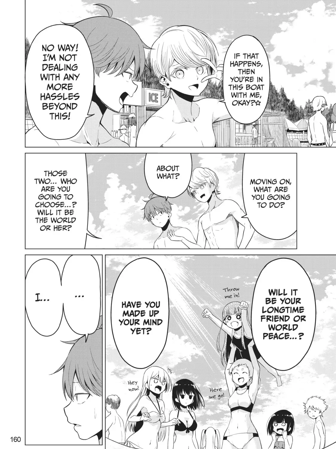 Read Will It Be the World or Her? chapter 19.1 image 12 on Lezhin
