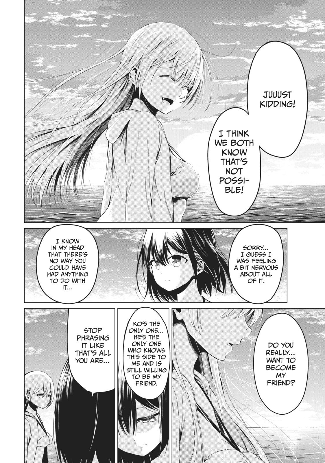 Read Will It Be the World or Her? chapter 19 image 28 on Lezhin