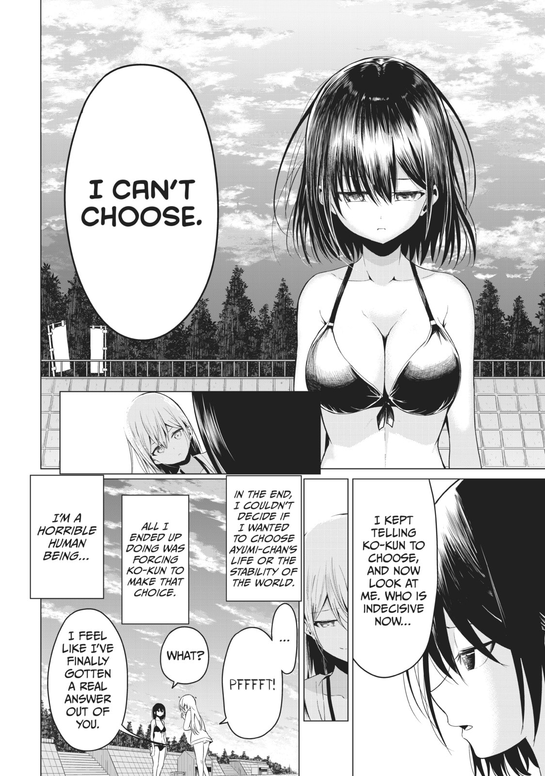 Read Will It Be the World or Her? chapter 19 image 32 on Lezhin
