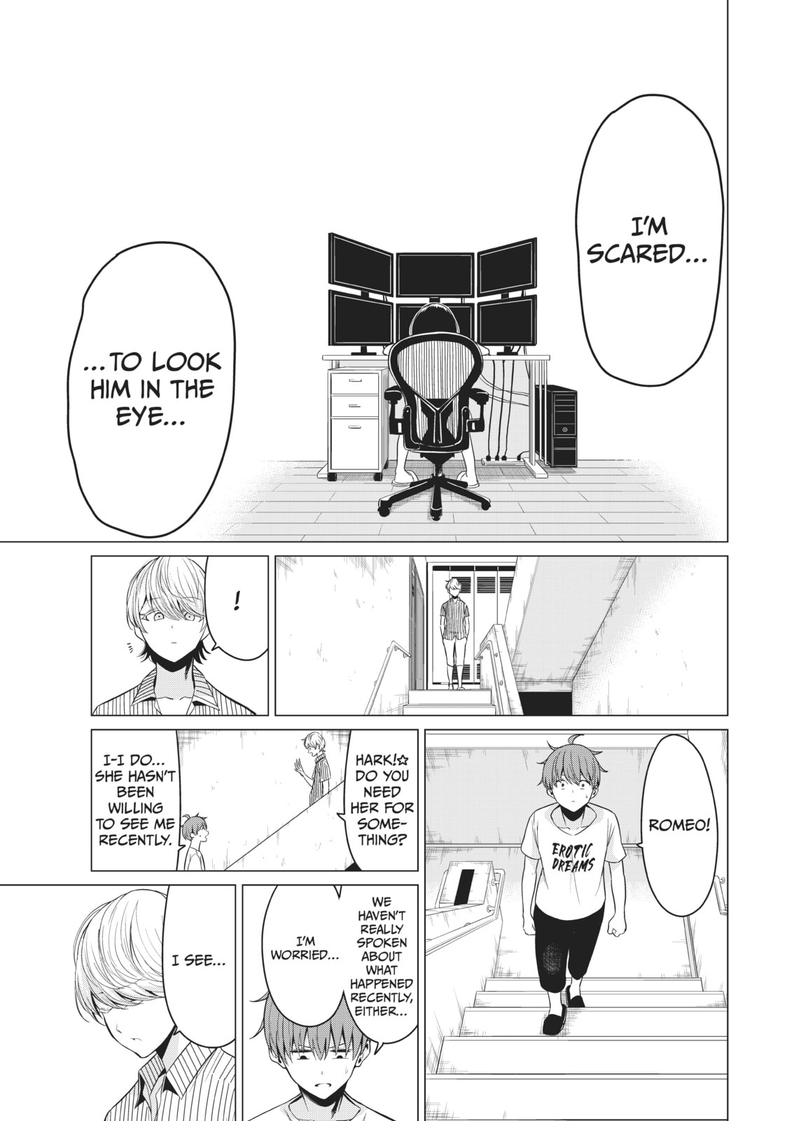 Read Will It Be the World or Her? chapter 23 image 10 on Lezhin