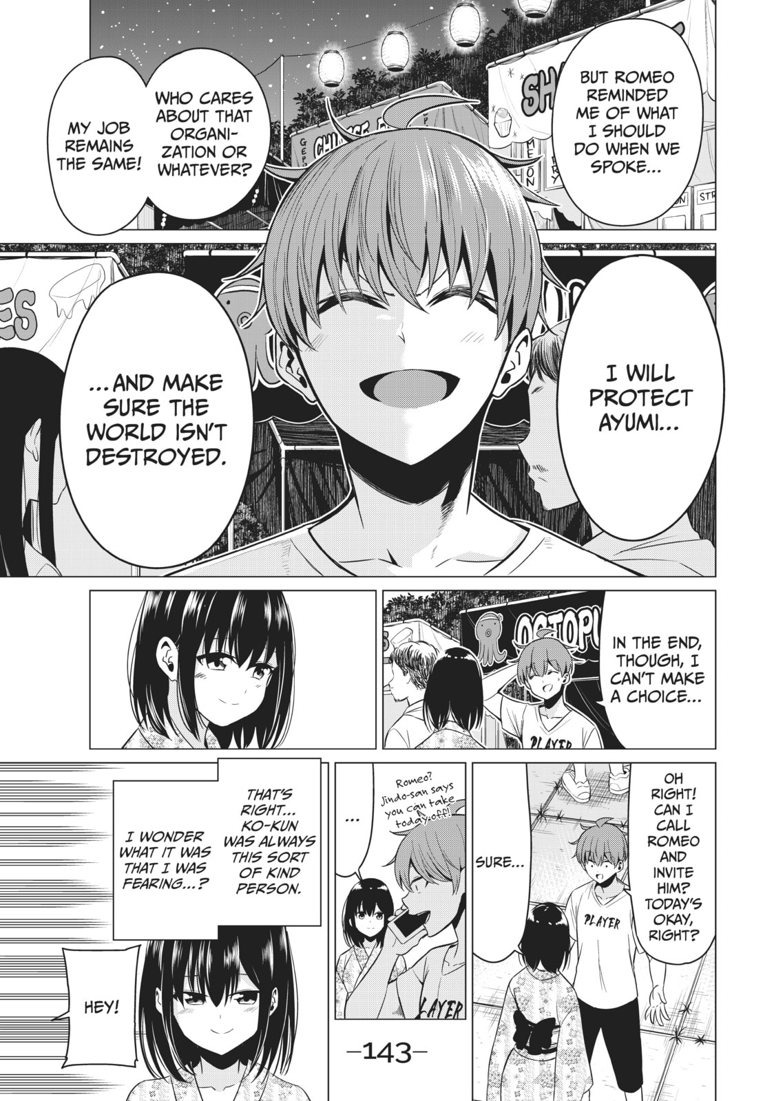 Read Will It Be the World or Her? chapter 23 image 26 on Lezhin