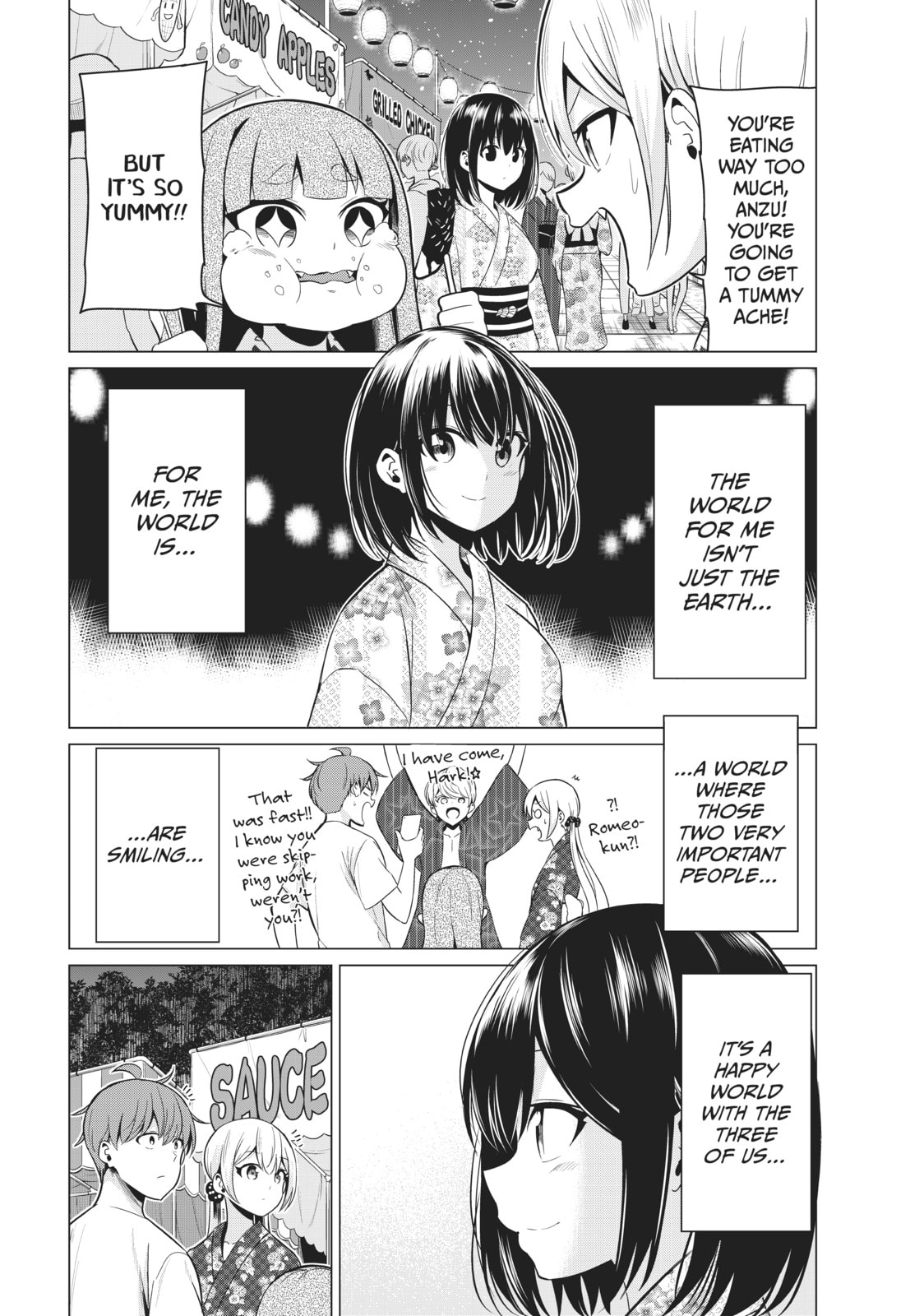 Read Will It Be the World or Her? chapter 23 image 27 on Lezhin
