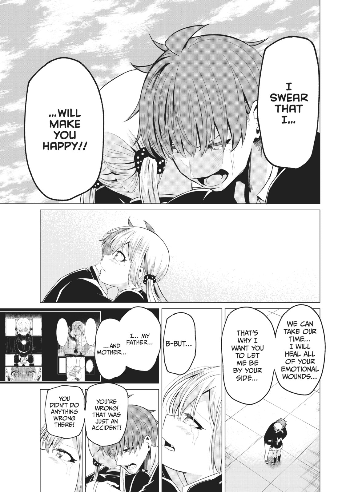 Read Will It Be the World or Her? chapter 40 image 17 on Lezhin