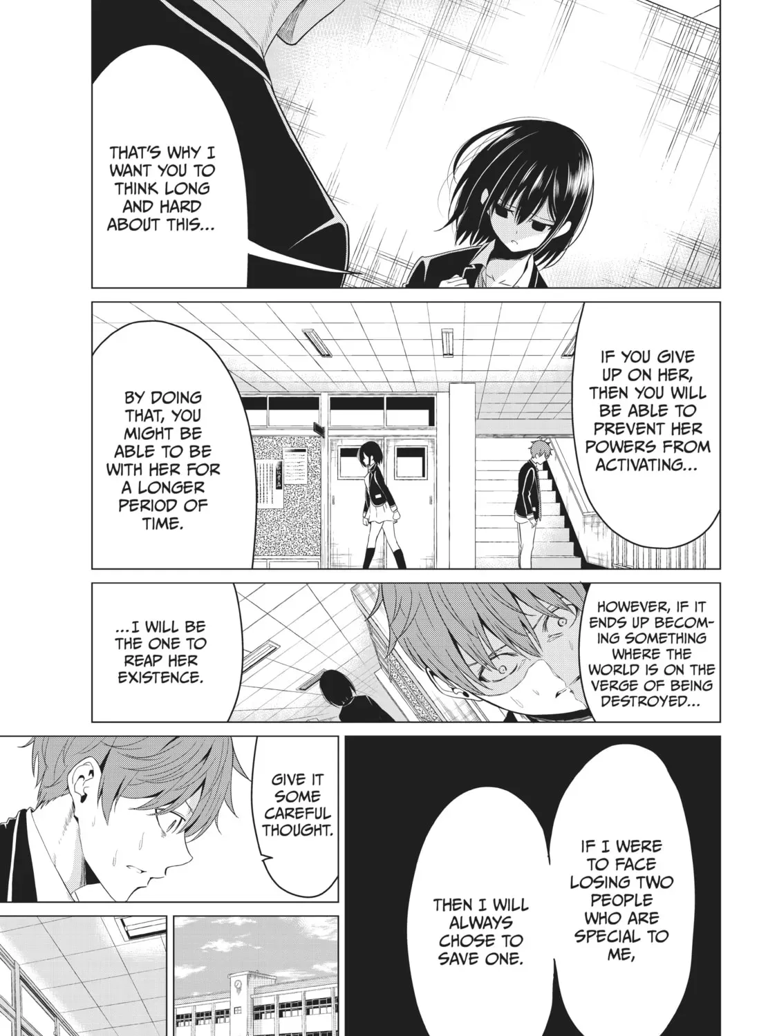 Read Will It Be the World or Her? chapter 5.1 image 8 on Lezhin