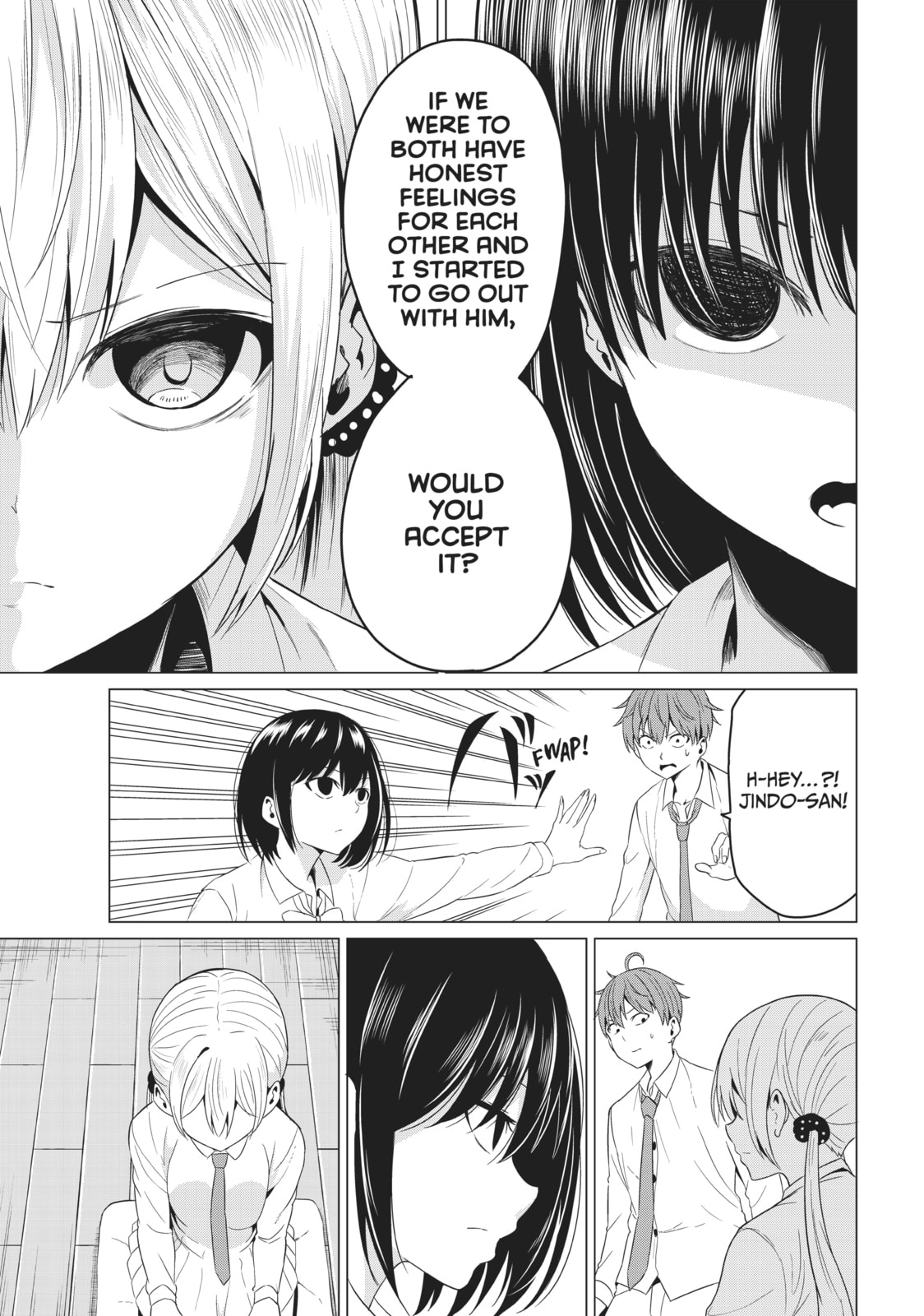 Read Will It Be the World or Her? chapter 6 image 10 on Lezhin