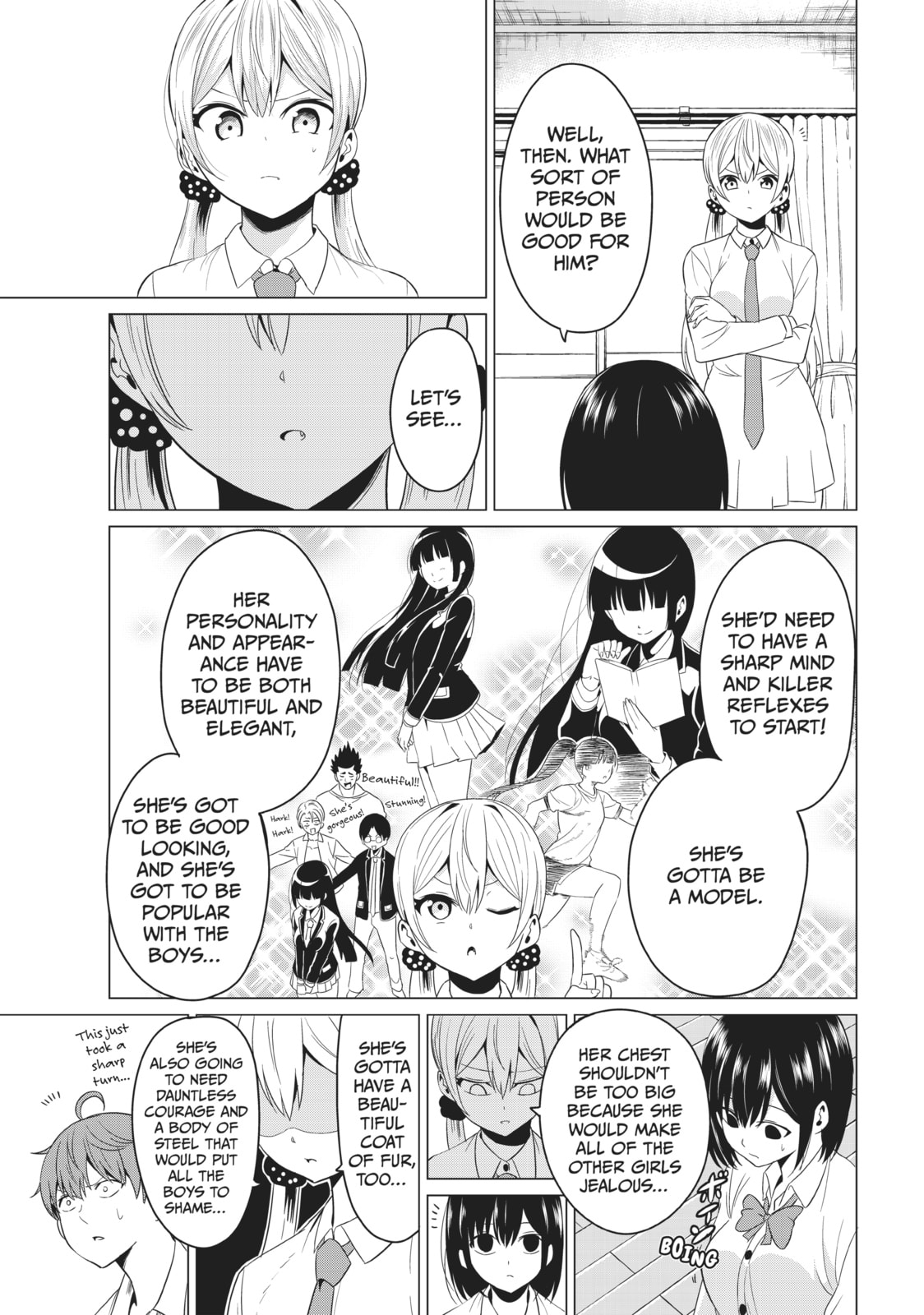 Read Will It Be the World or Her? chapter 6 image 14 on Lezhin
