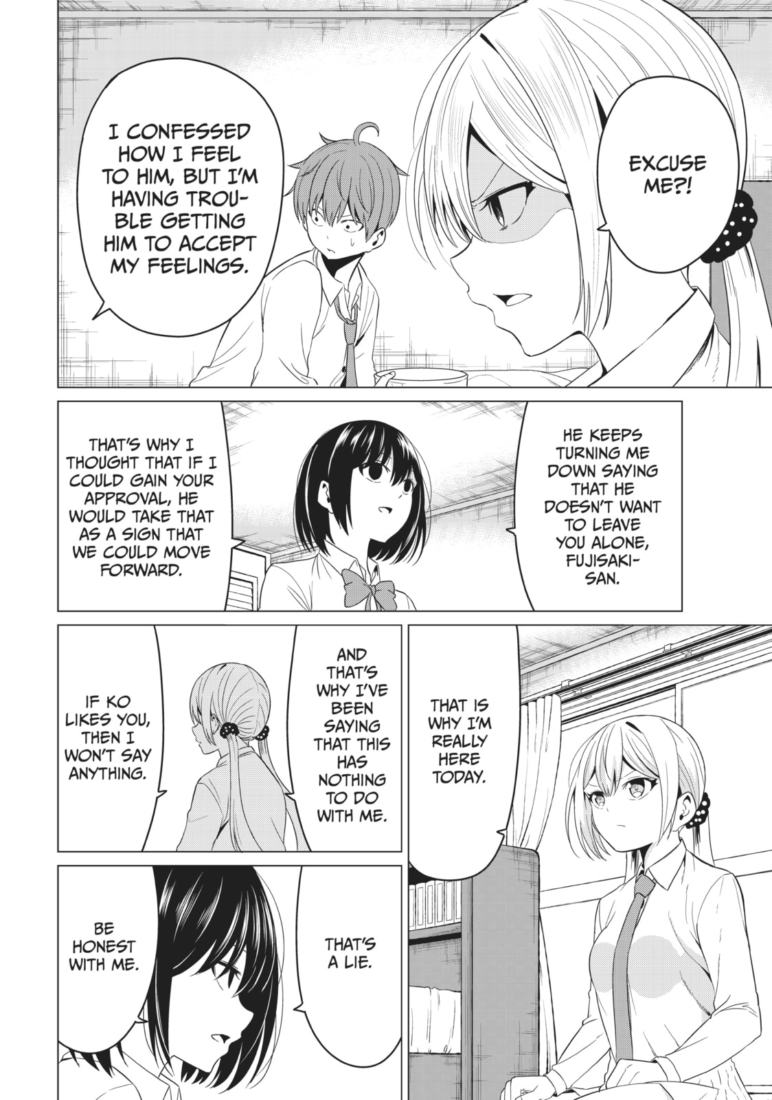 Read Will It Be the World or Her? chapter 6 image 9 on Lezhin