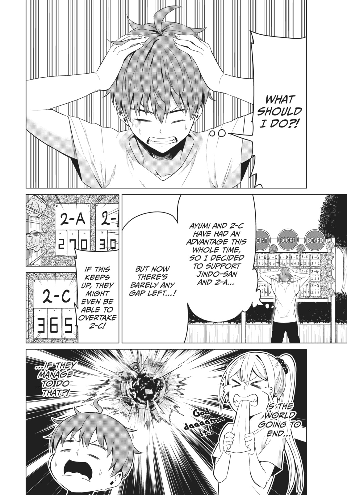 Read Will It Be the World or Her? chapter 8 image 3 on Lezhin