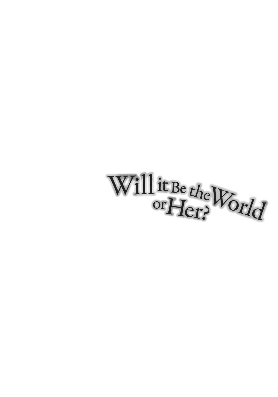 Read Will It Be the World or Her? chapter 8 image 37 on Lezhin
