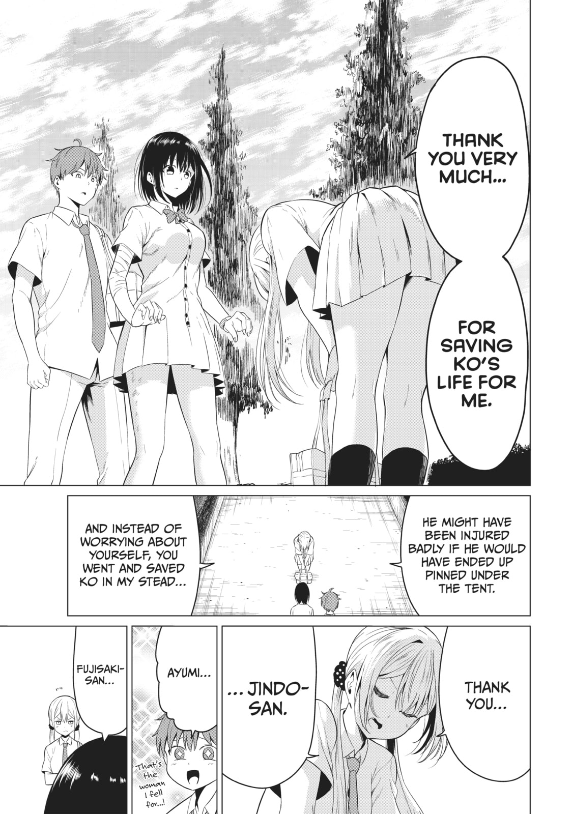 Read Will It Be the World or Her? chapter 9 image 12 on Lezhin