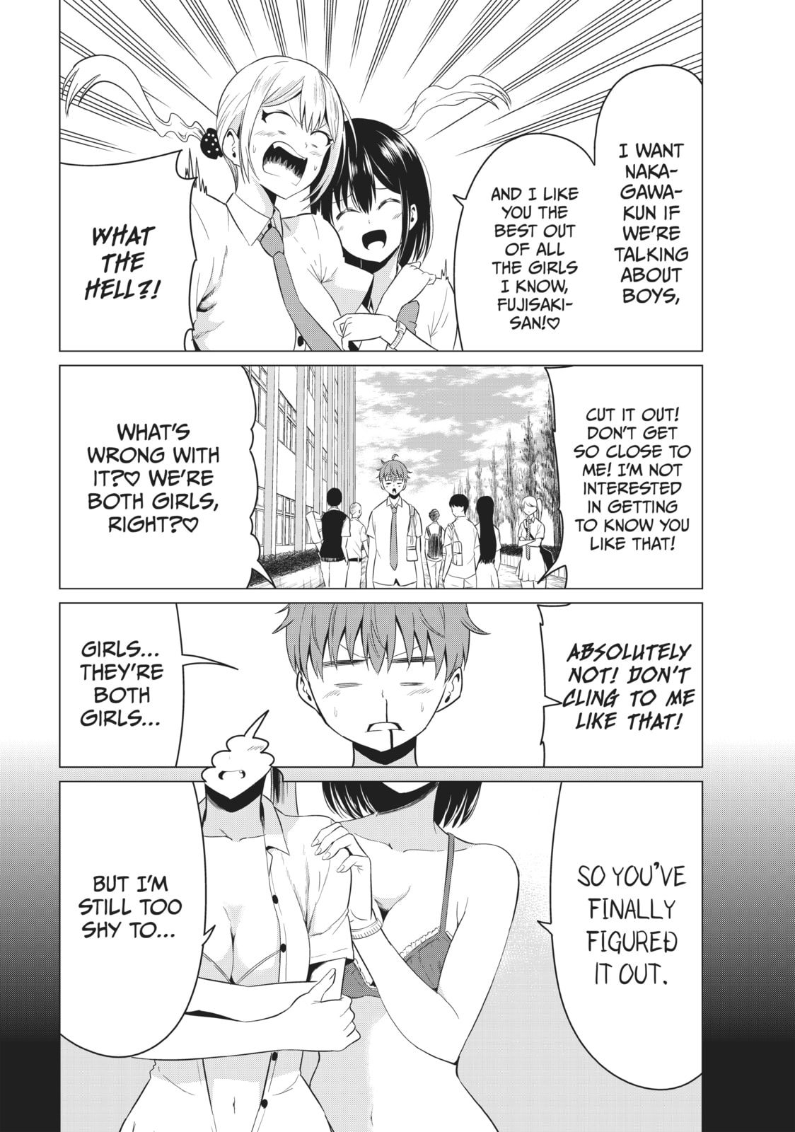 Read Will It Be the World or Her? chapter 9 image 15 on Lezhin