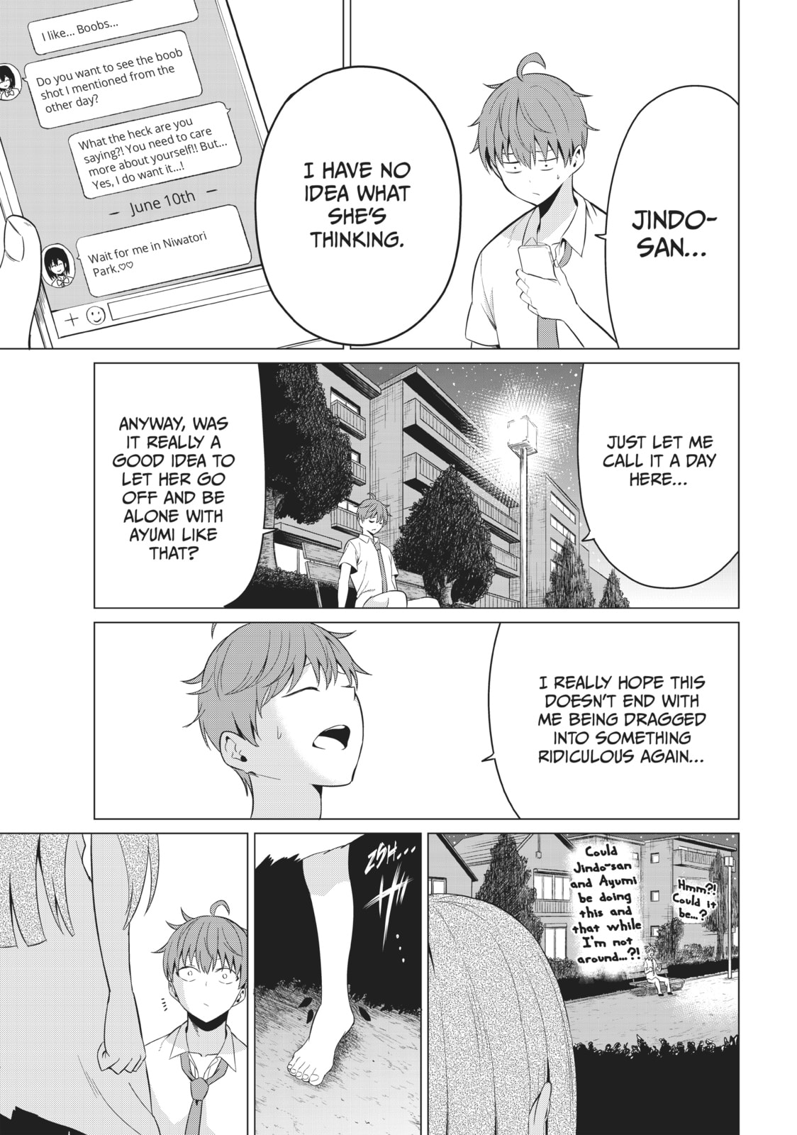 Read Will It Be the World or Her? chapter 9 image 24 on Lezhin